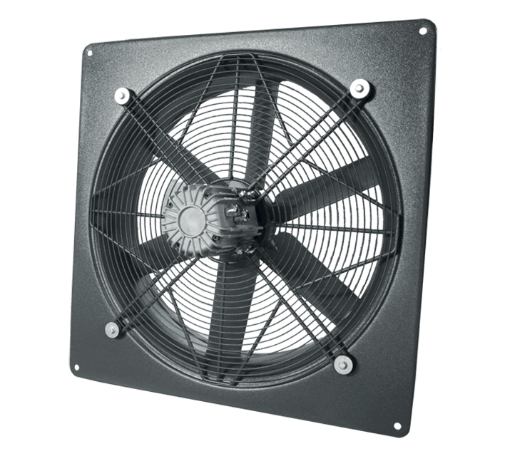 VORTICE - EHP ES 404 M: aspiratori elicoidali a risparmio energetico, diametro 400 mm, motore EC IP54, girante poliammide, resistenza +45°C, facile manutenzione.