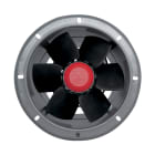 VORTICE - MPC-E 304 T: Aspiratori elicoidali media pressione, diametro 300 mm, 2 flange acciaio, motore AC trifase, portata 2250 m3/h, girante bilanciata.