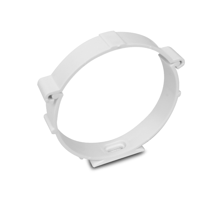 VORTICE - Clip serraggio VKC304C, fissaggio per canali circolari in polistirene, diametro 100.