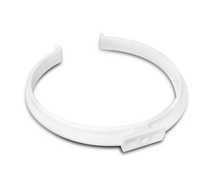 VORTICE - Clip D 125 VKC354C, clip di fissaggio per canali circolari in polistirene Ø 125.