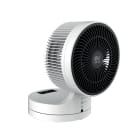 VORTICE - Nordik Vent: ventilatore oscillante da tavolo in ABS antiurto, griglia in PP, comandi touch, motore 3 velocità, telecomando IR, timer, cavo 170 cm.