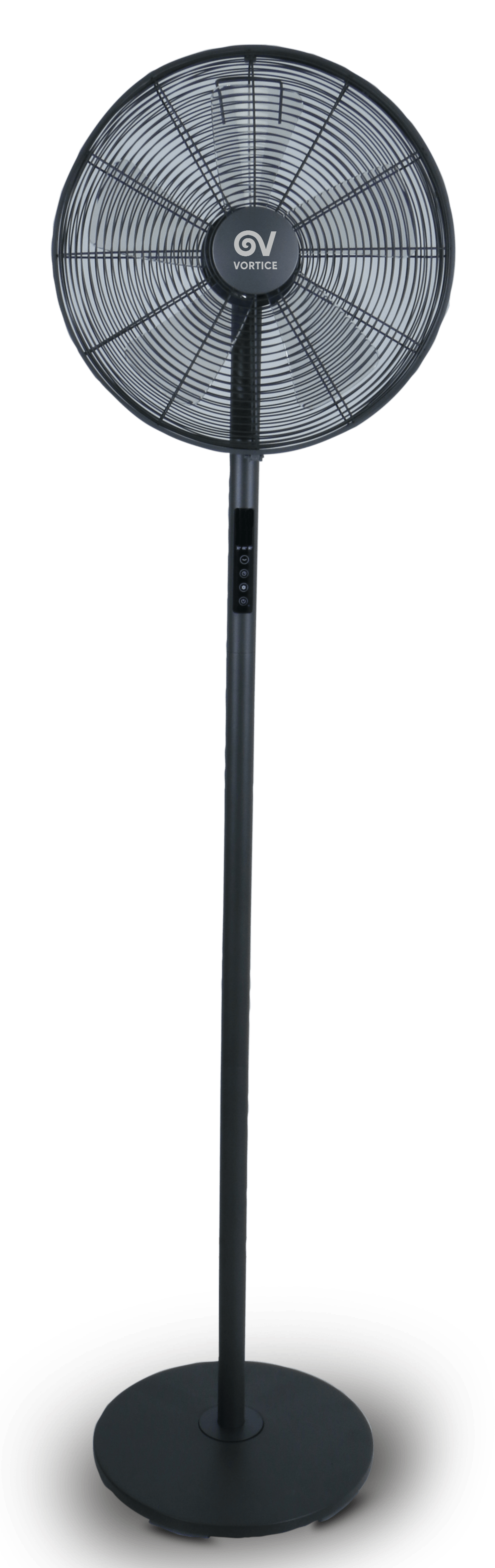 VORTICE - Gordon Evo C 40/16 ventilatori oscillanti da tavolo e colonna, ventilatore da pavimento con telecomando IR, motore DC brushless, griglia e base in metallo.