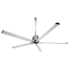 VORTICE - Nordik HVLS Super Blade 700/280 S T ventilatori da soffitto industriali diametro 700 cm motore EC trifase pale aerodinamiche controllo elettronico kit installazione incluso