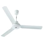 VORTICE - Ventilatore da soffitto Nordik International Plus-R 160/60 IPX5, 3 pale acciaio bianco, diametro 1600 mm, portata 14000 m3/h, motore reversibile.