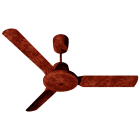 VORTICE - Nordik Evolution R 140/56 Radica, ventilatore da soffitto reversibile, diametro pale 1400 mm, motore monofase, portata 16.586 m3/h, 3 pale acciaio.