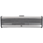 VORTICE - Air door h ad900 m: barriera d'aria 900 mm, pannello alluminio, motore bi-albero, ventole tangenziali, telecomando IR, alette regolabili.