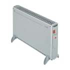 VORTICE - Calore: termoconvettori trasferibili con pannelli in acciaio verniciato, resistenza con limitatore, termostato antigelo, sicurezza IMQ.