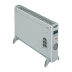 VORTICE - Calore RT: termoconvettori trasferibili con pannelli in acciaio verniciato, motore a 3 velocità, resistenza con limitatore, termostato antigelo.