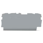 WAGO ELETTRONICA - Piastra terminale e intermedia.spessore 0,7 mm.grigio 2000-1491
