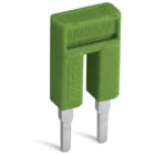 WAGO ELETTRONICA - Ponticello.2 poli.isolato.giallo-verde
