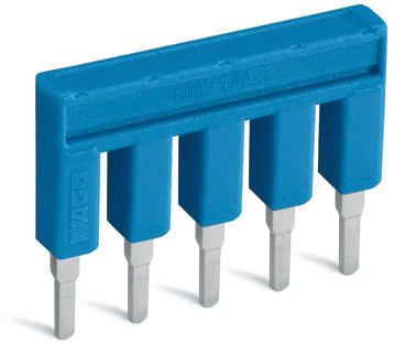 WAGO ELETTRONICA - Ponticello.5 poli.isolato.blu
