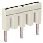 WAGO ELETTRONICA - Ponticello per punto stella.3 poli.isolato.grigio chiaro