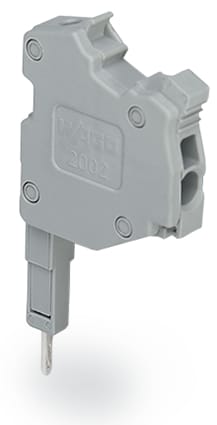 WAGO ELETTRONICA - Modulo di test a innesto tipo L TOPJOB®S.modulare.per slot per contatto con ponticello.grigio 2000-511