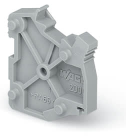 WAGO ELETTRONICA - Modulo cieco.modulare.ad es. per saltare morsetti ponticellati.grigio 2000-549