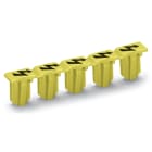 WAGO ELETTRONICA - Copertura protettiva di avvertimento.per 5 morsetti.con segnale di pericolo alta tensione, nero.giallo 2001-115