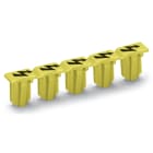 WAGO ELETTRONICA - Copertura protettiva di avvertimento.per 5 morsetti.con segnale di pericolo alta tensione, nero.giallo