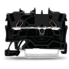 WAGO ELETTRONICA - Morsetto passante per 2 conduttori.1,5 mm².adatto per applicazioni Ex e II.nero