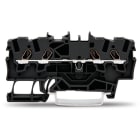 WAGO ELETTRONICA - Morsetto passante per 4 conduttori.1,5 mm².adatto per applicazioni Ex e II.nero