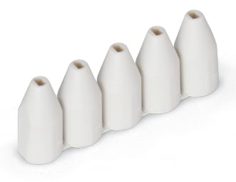 WAGO ELETTRONICA - Fermaisolante.0,25 - 0,5 mm².5 pezzi/striscia.grigio chiaro