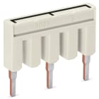 WAGO ELETTRONICA - Ponticello per punto stella.3 poli.isolato.grigio chiaro