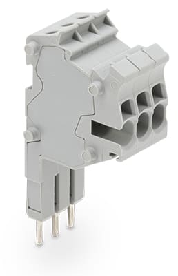 WAGO ELETTRONICA - Connettore modulare TOPJOB®S.modulare.per slot per contatto con ponticello.grigio