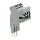 WAGO ELETTRONICA - Connettore modulare TOPJOB®S.modulare.per slot per contatto con ponticello.grigio