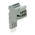WAGO ELETTRONICA - Connettore modulare TOPJOB®S.modulare.per slot per contatto con ponticello.grigio