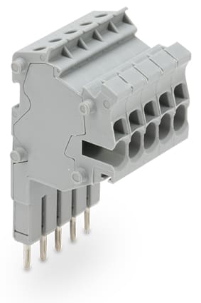 WAGO ELETTRONICA - Connettore modulare TOPJOB®S.modulare.per slot per contatto con ponticello.grigio