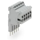 WAGO ELETTRONICA - Connettore modulare TOPJOB®S.modulare.per slot per contatto con ponticello.grigio