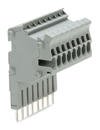 WAGO ELETTRONICA - Connettore modulare TOPJOB®S.modulare.per slot per contatto con ponticello.grigio