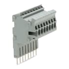 WAGO ELETTRONICA - Connettore modulare TOPJOB®S.modulare.per slot per contatto con ponticello.grigio
