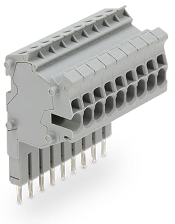 WAGO ELETTRONICA - Connettore modulare TOPJOB®S.modulare.per slot per contatto con ponticello.grigio