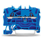 WAGO ELETTRONICA - Morsetto passante per 2 conduttori.2,5 mm².per applicazioni Ex-e-II e Ex-i.blu