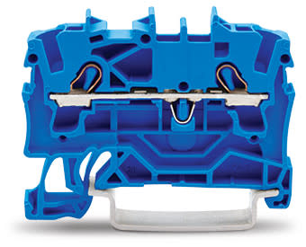 WAGO ELETTRONICA - Morsetto passante per 2 conduttori.2,5 mm².per applicazioni Ex-e-II e Ex-i.blu 2002-1204