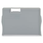 WAGO ELETTRONICA - Piastra di separazione.spessore 2 mm.sporgente.grigio