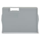 WAGO ELETTRONICA - Piastra di separazione.spessore 2 mm.sporgente.grigio