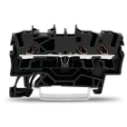 WAGO ELETTRONICA - Morsetto passante per 3 conduttori.2,5 mm².adatto per applicazioni Ex e II.nero 2002-1305
