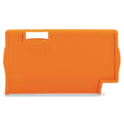 WAGO ELETTRONICA - Piastra di separazione.spessore 2 mm.sporgente.arancione