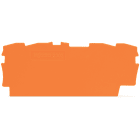 WAGO ELETTRONICA - Piastra terminale e intermedia.spessore 0,8 mm.arancione 2002-1492