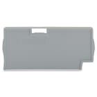 WAGO ELETTRONICA - Piastra di separazione.spessore 2 mm.sporgente.grigio