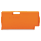 WAGO ELETTRONICA - Piastra di separazione.spessore 2 mm.sporgente.arancione