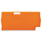 WAGO ELETTRONICA - Piastra di separazione.spessore 2 mm.sporgente.arancione