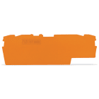 WAGO ELETTRONICA - Piastra terminale e intermedia.spessore 1 mm.arancione 2002-1892