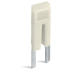 WAGO ELETTRONICA - Ponticello continuo.2 poli.isolato.grigio chiaro