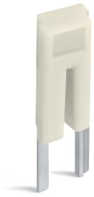 WAGO ELETTRONICA - Ponticello continuo.2 poli.isolato.grigio chiaro