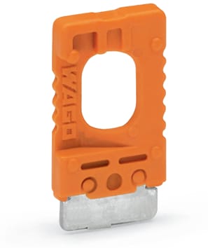 WAGO ELETTRONICA - Spina sezionatrice per morsetti di base.per usare un morsetto base come morsetto sezionatore.arancione