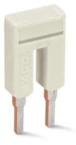 WAGO ELETTRONICA - Ponticello.2 poli.isolato.grigio chiaro