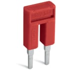 WAGO ELETTRONICA - Ponticello.2 poli.isolato.rosso