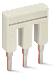 WAGO ELETTRONICA - Ponticello.3 poli.isolato.grigio chiaro