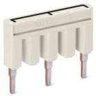 WAGO ELETTRONICA - Ponticello per punto stella.3 poli.isolato.grigio chiaro